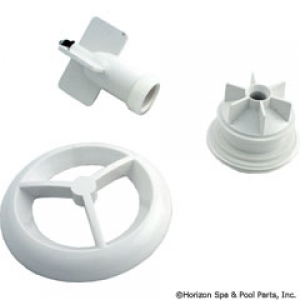 Microssage Grill And Flowpath Assy, White